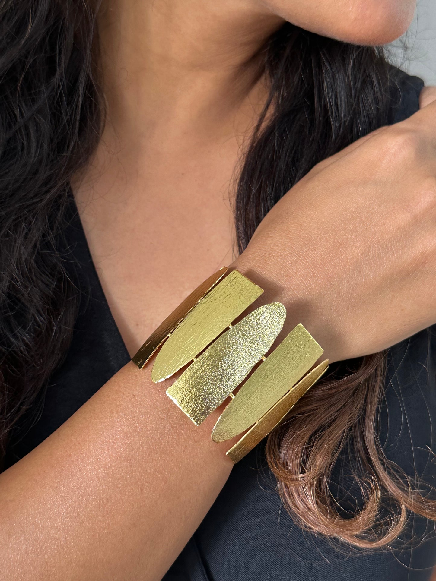 Pure Brass Aurem Cuff
