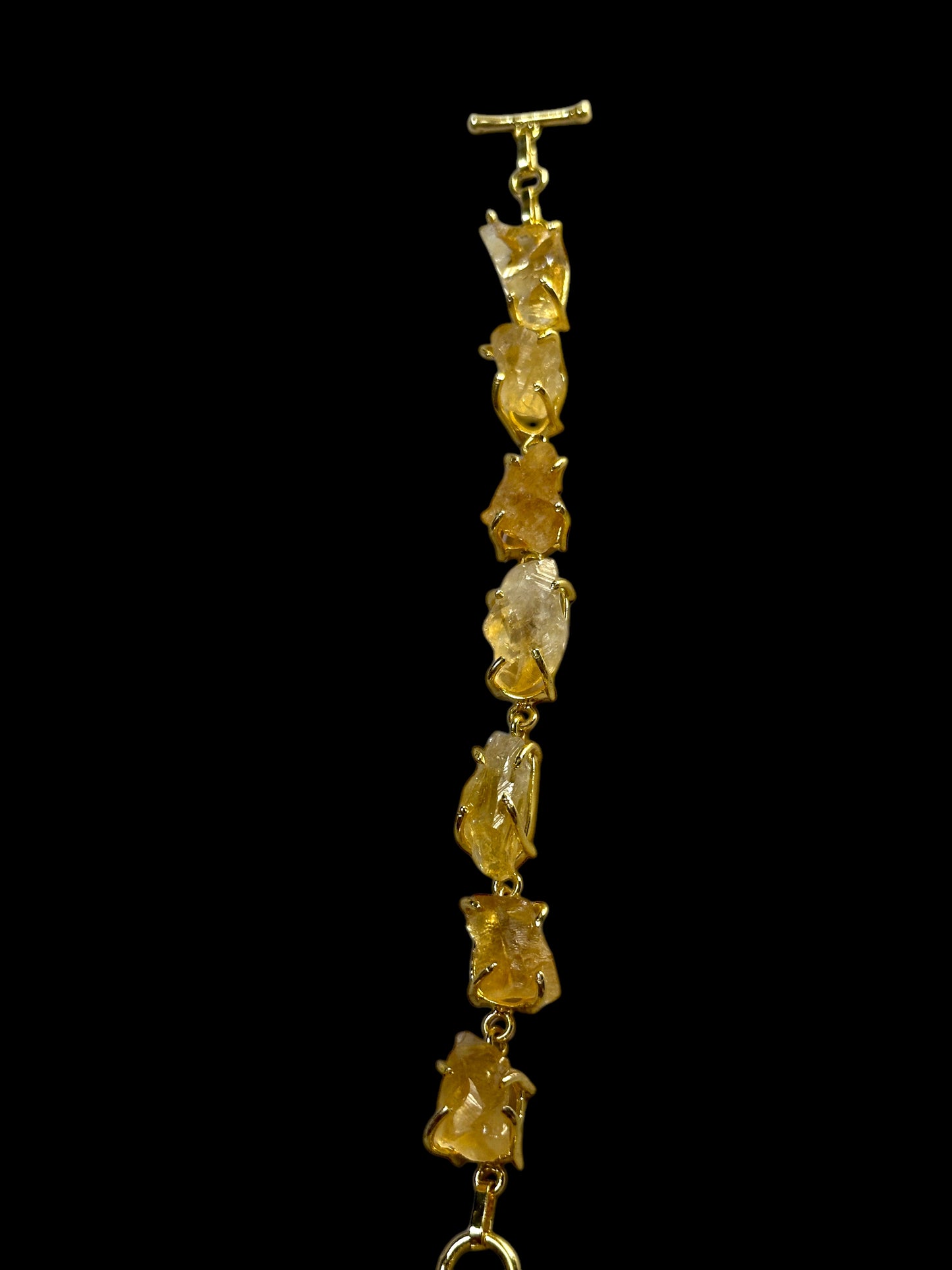 Yellow Citrine Stone Saisha Bracelet