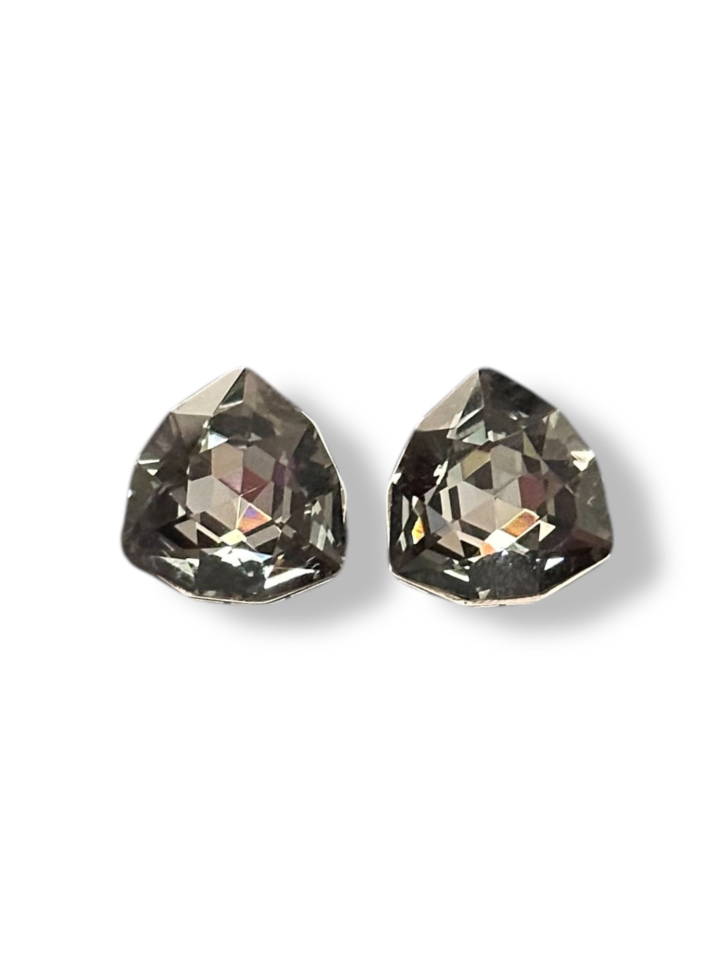 Swarovski Pamela Triangle Crystal Studs