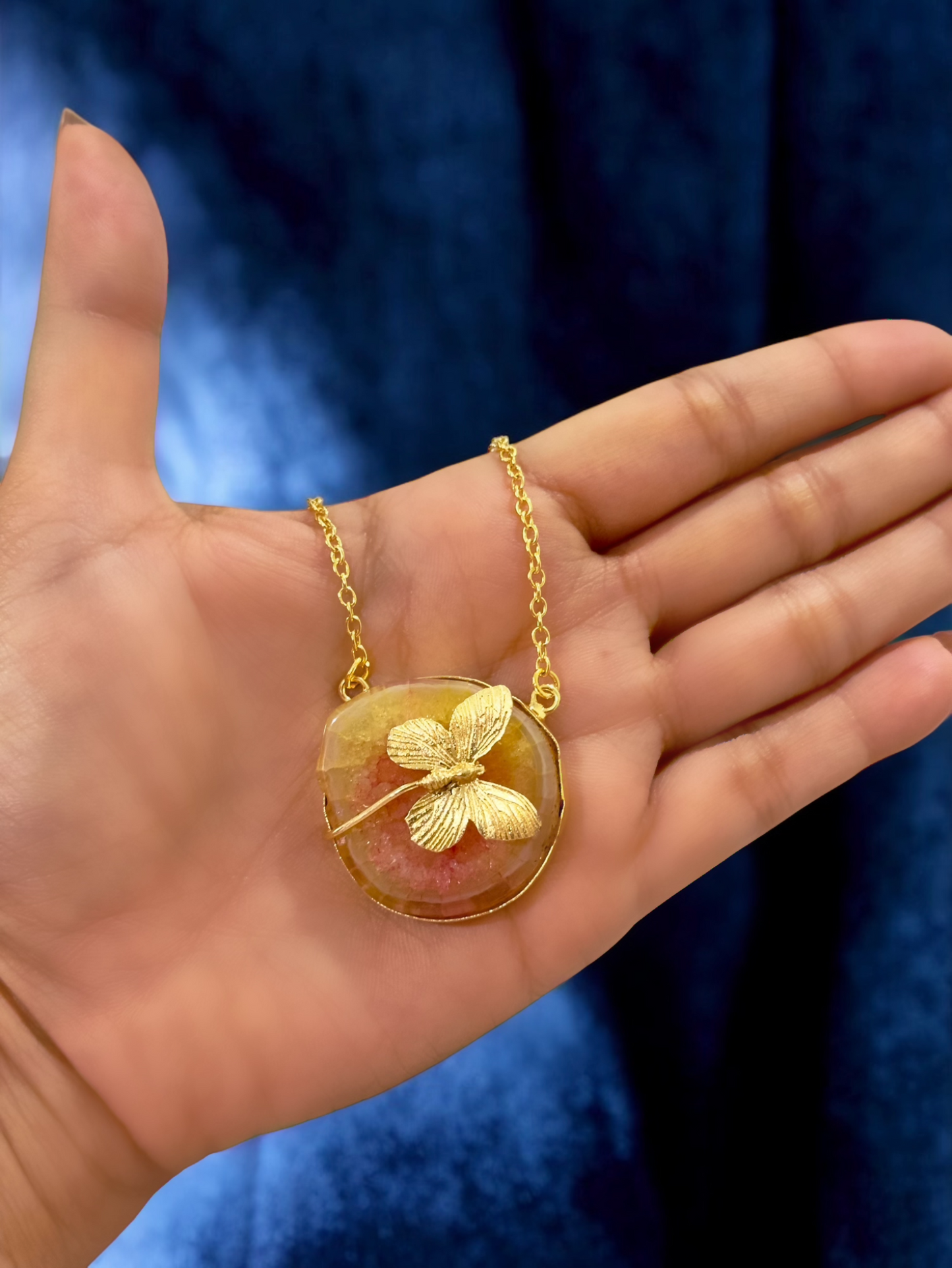 Onyx Muse Chain Necklace