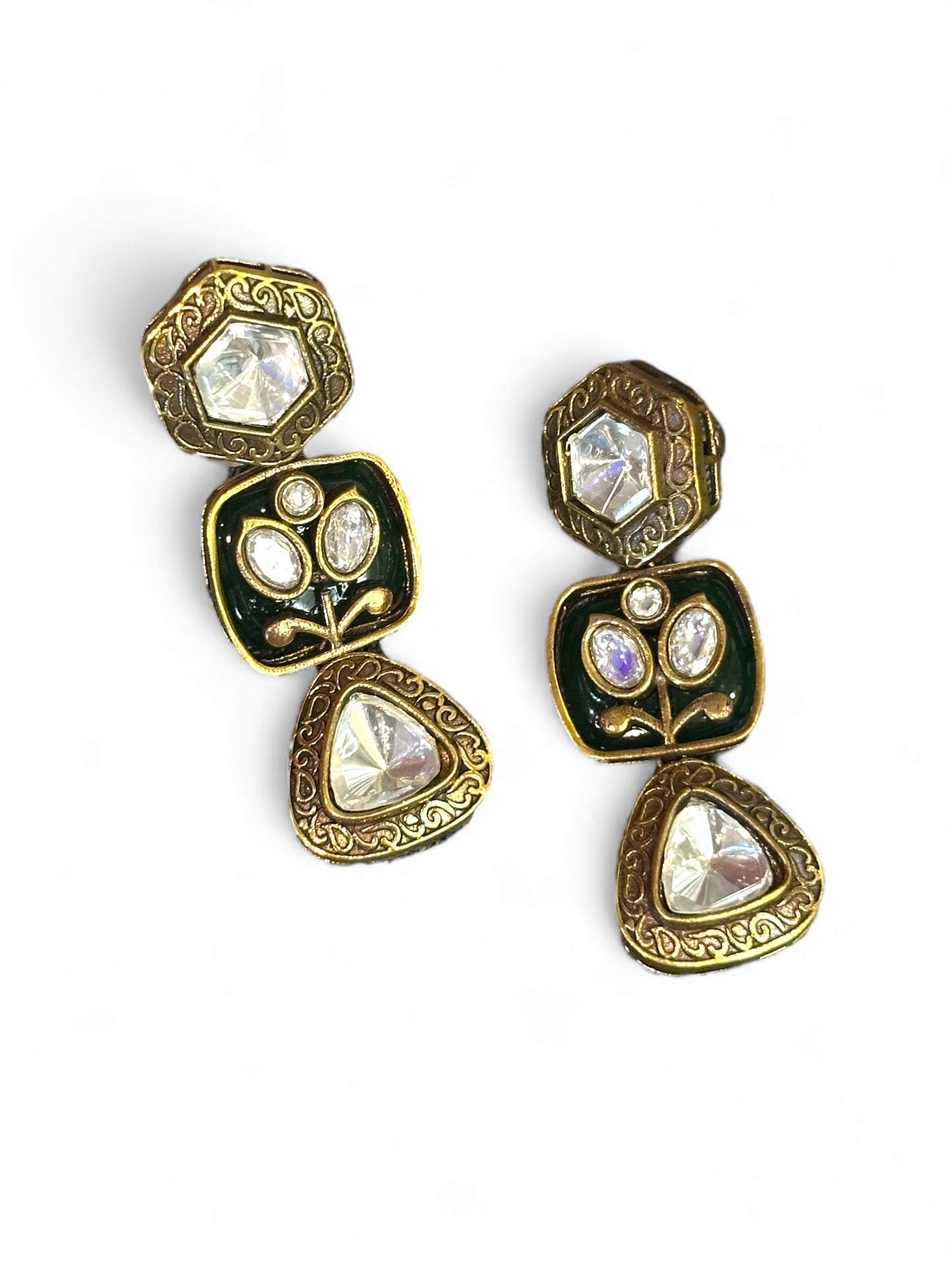 Heritage Polki Necklace Set