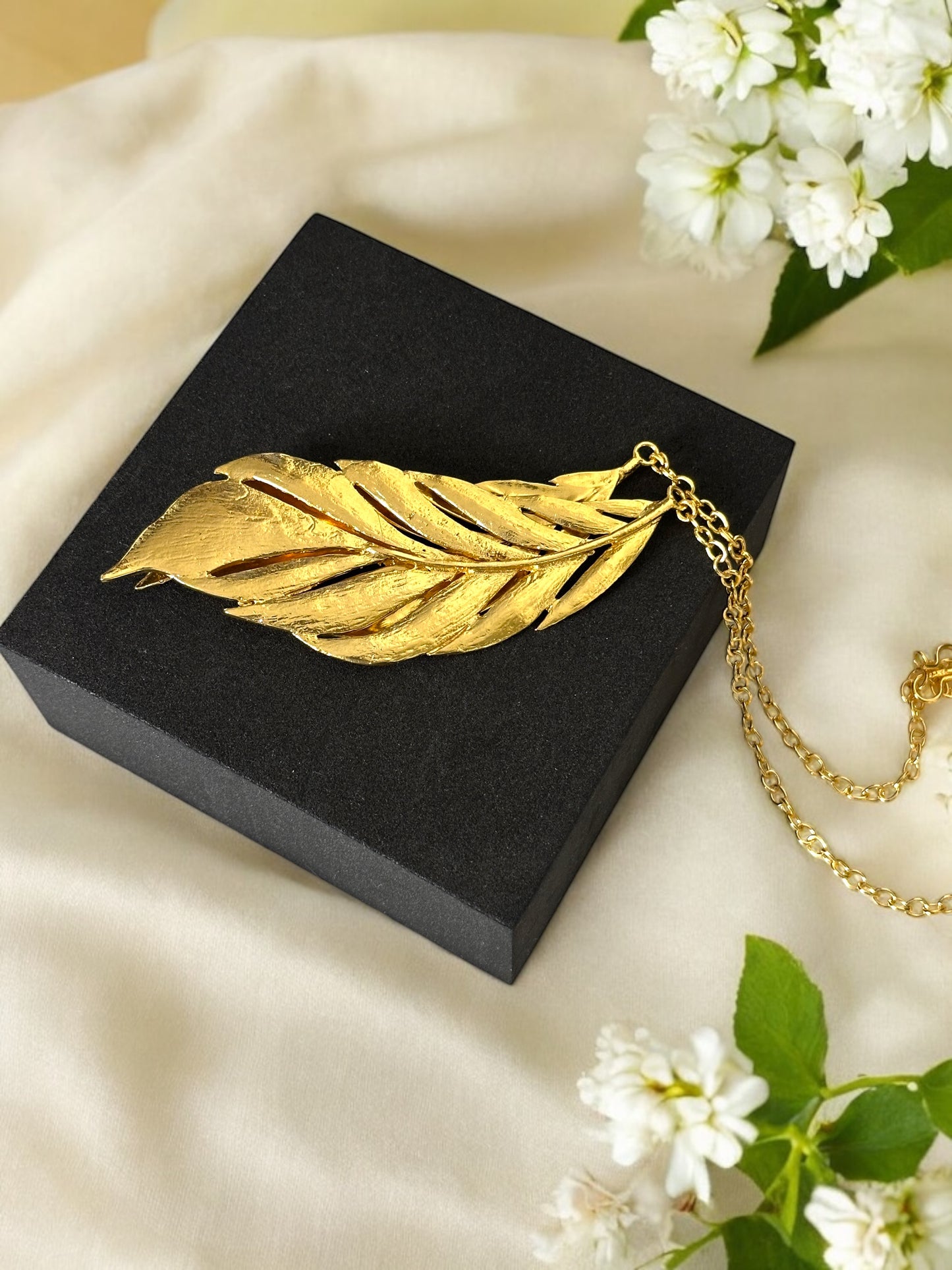 Sonapatra Gold Plated Brass Necklace