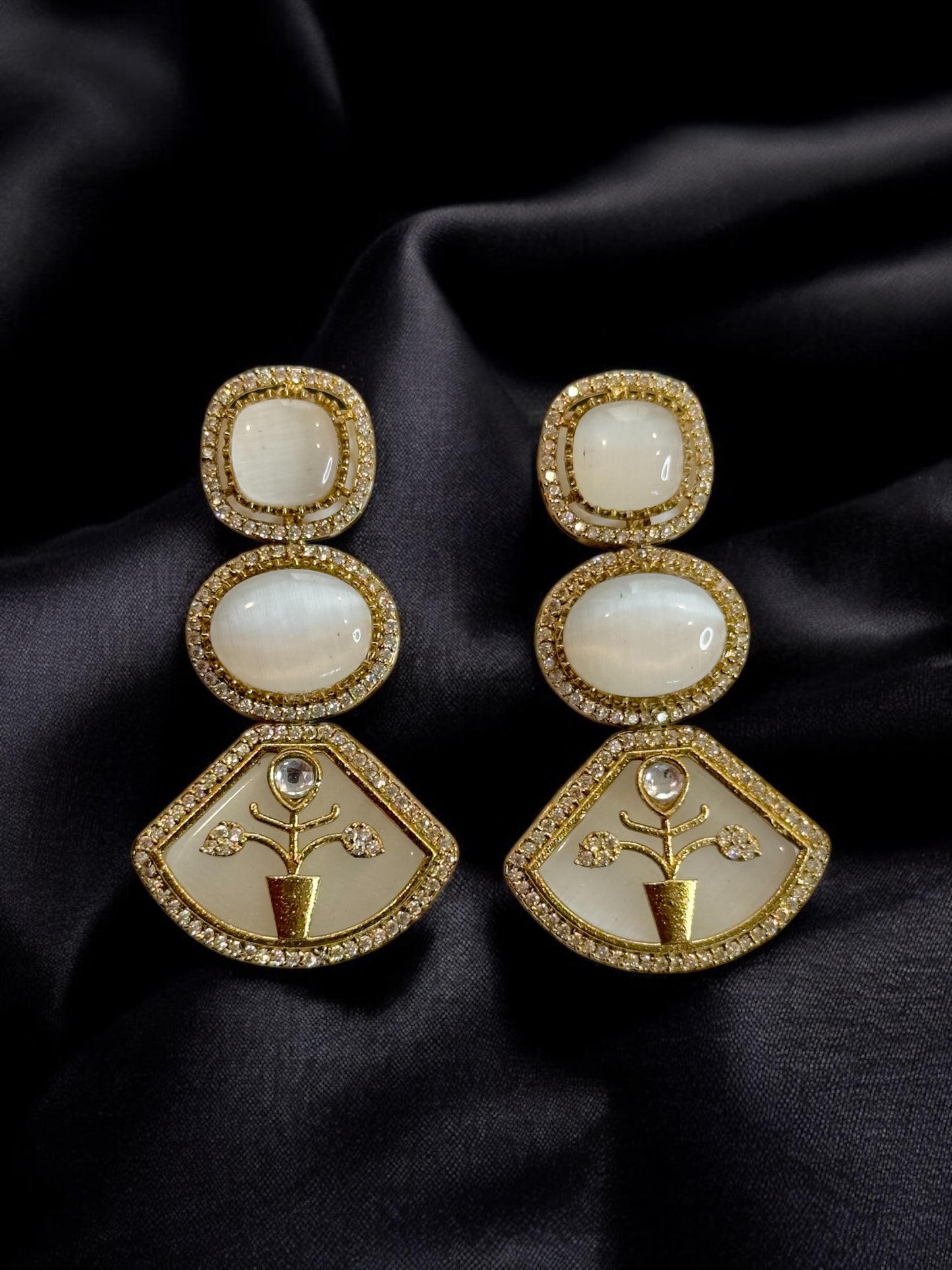 Contemporary Holdali Dangler Earrings