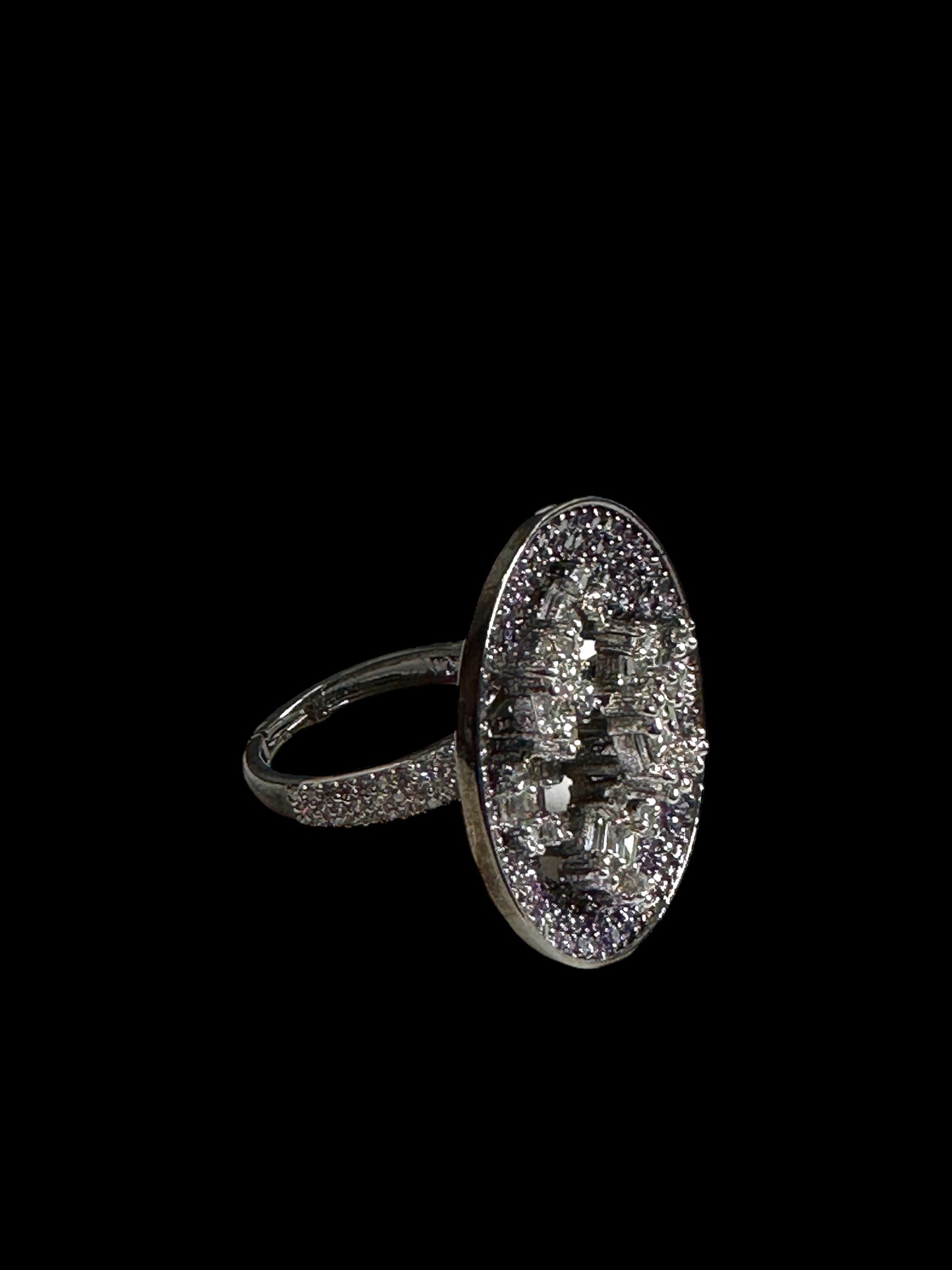 Nano AD Circular Alia Adjustable Cocktail Party Ring