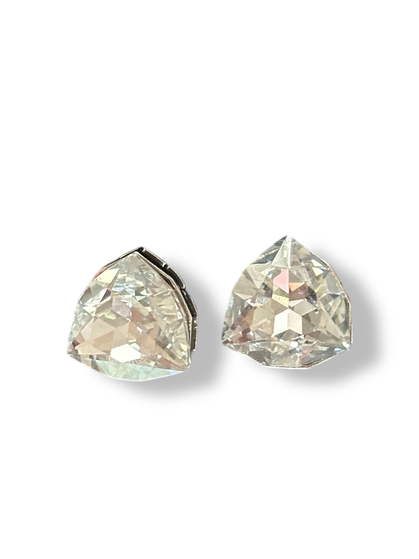 Swarovski Pamela Triangle Crystal Studs