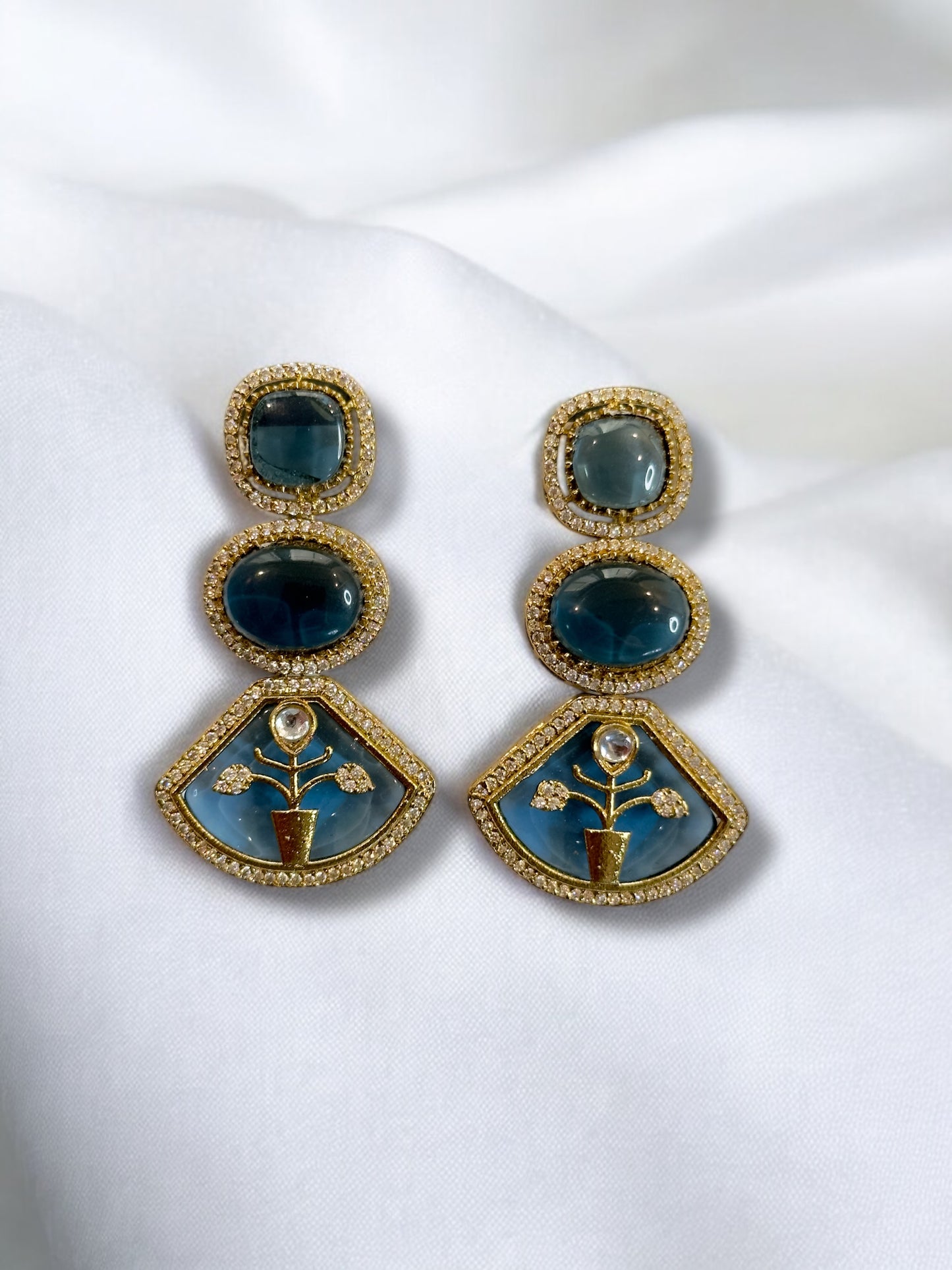 Contemporary Holdali Dangler Earrings