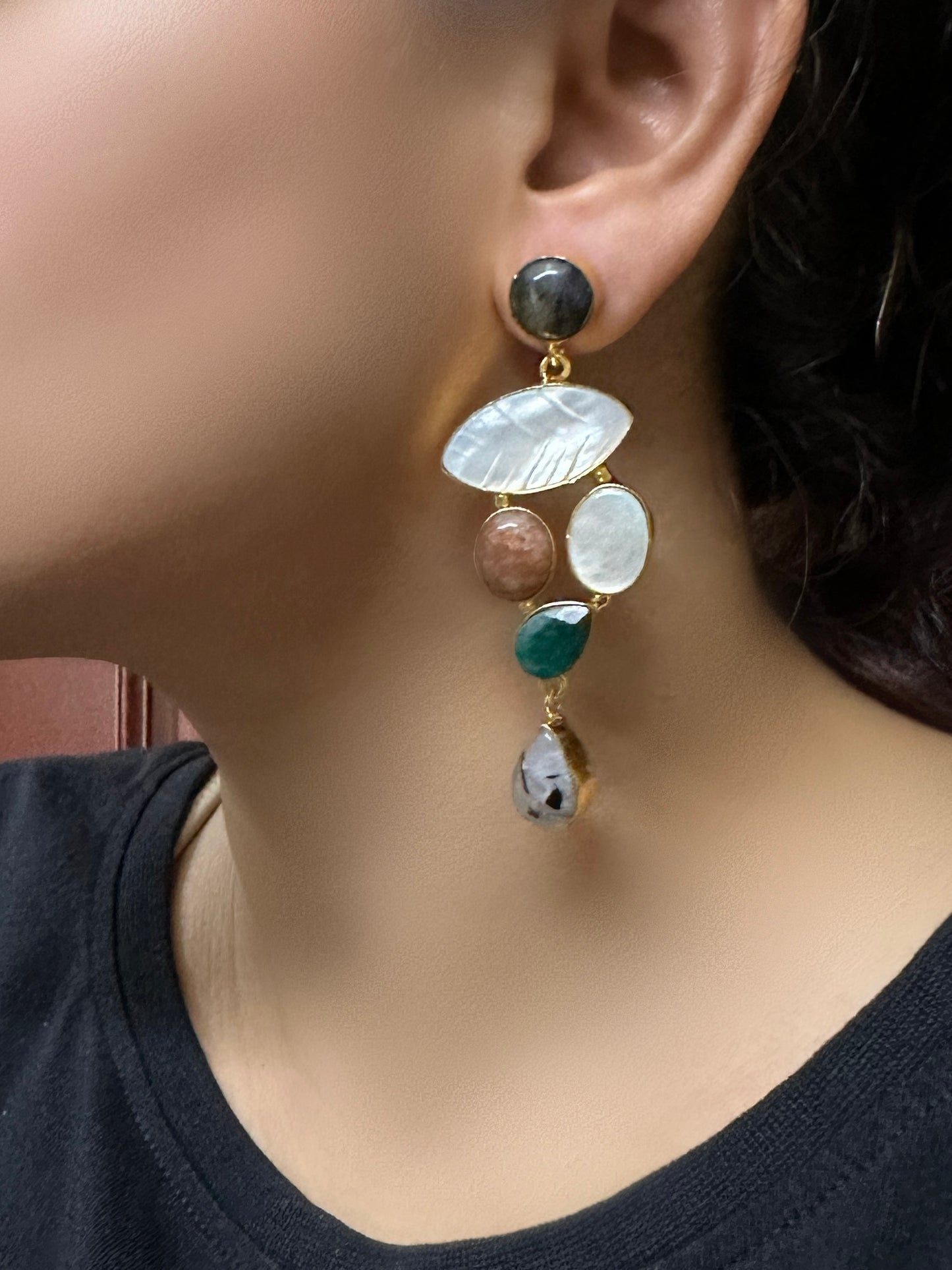 Zara Stone Earrings