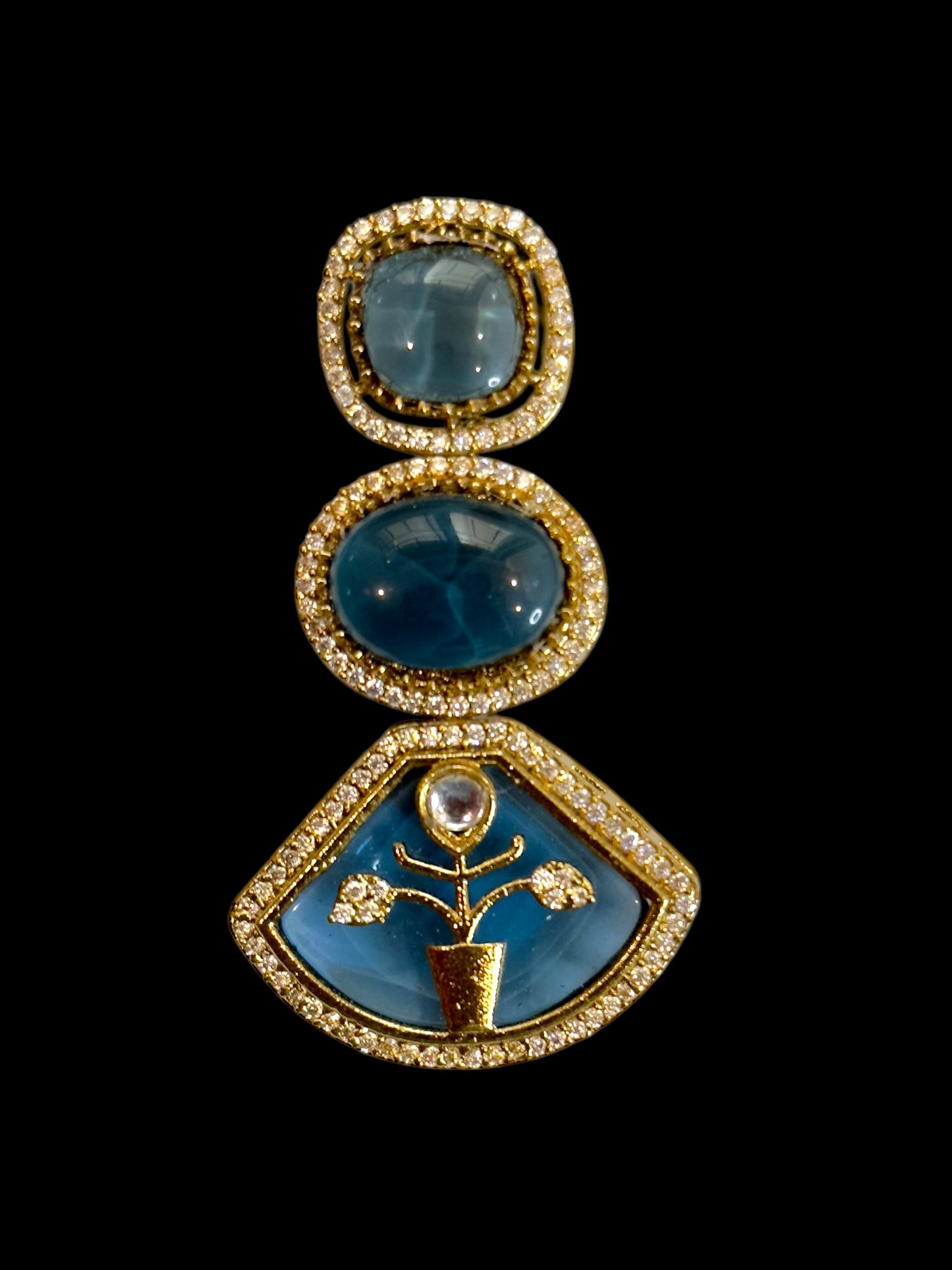 Contemporary Holdali Dangler Earrings