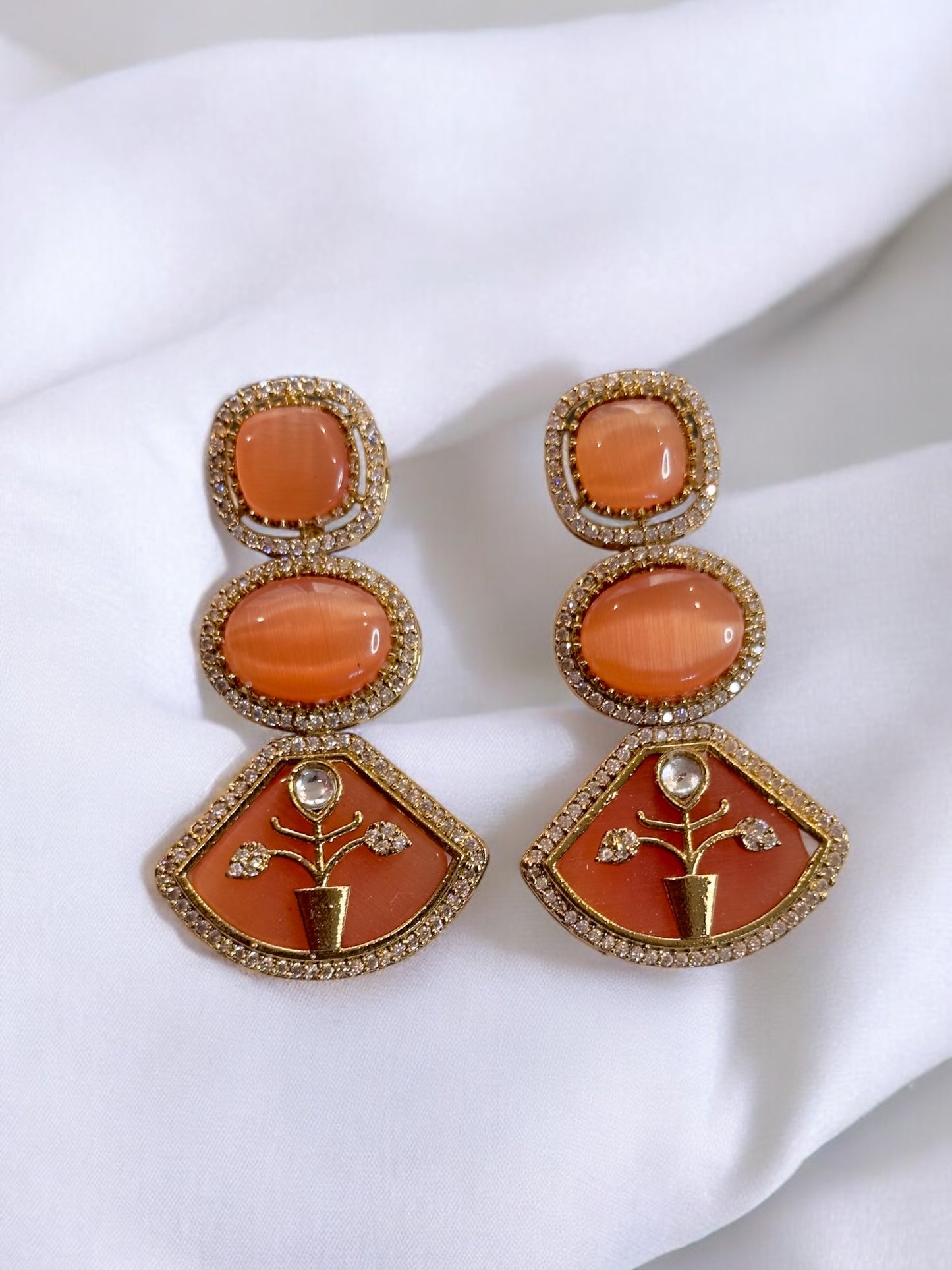 Contemporary Holdali Dangler Earrings