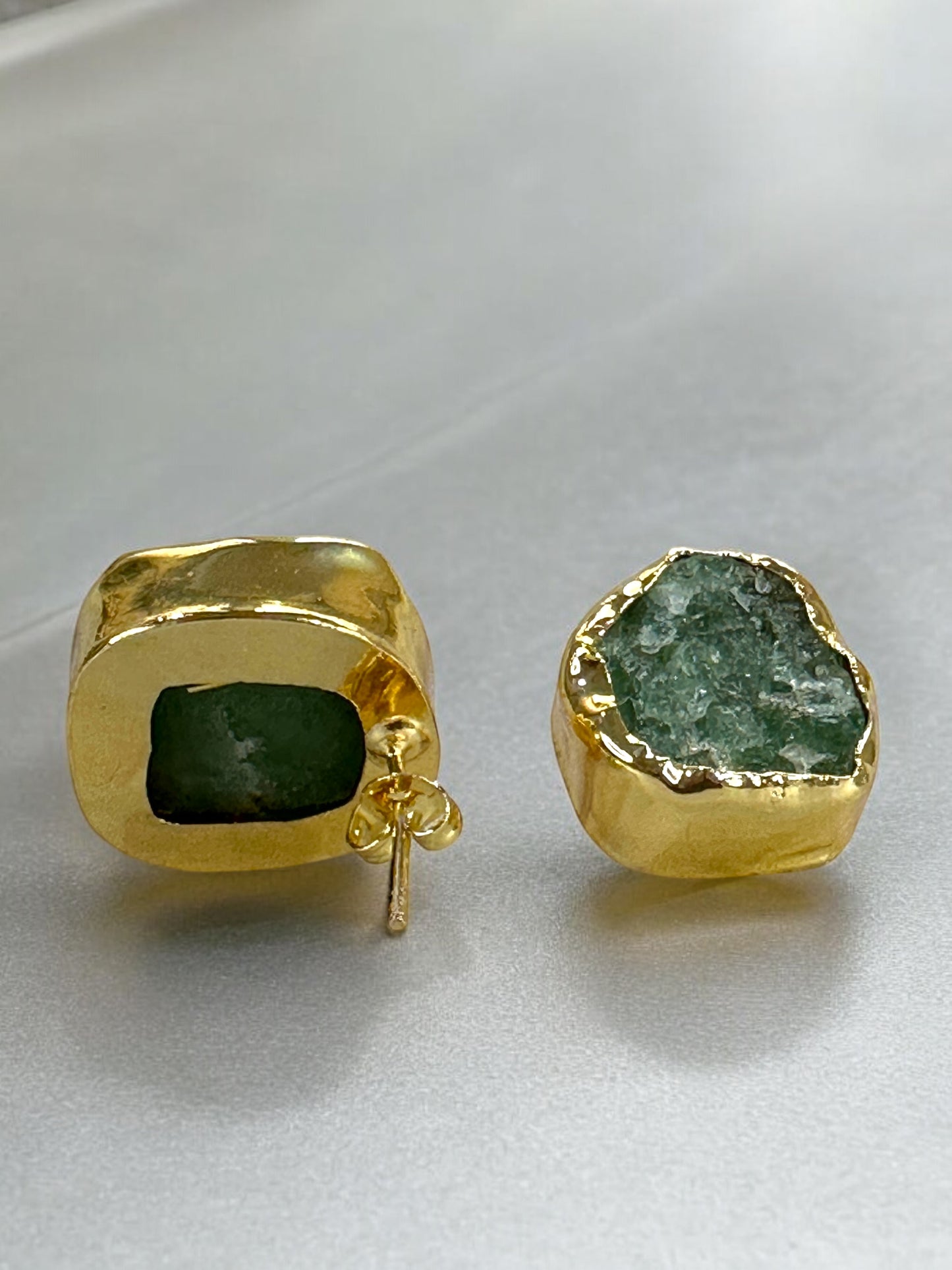 Green Aventurine Statement Floral Hasli