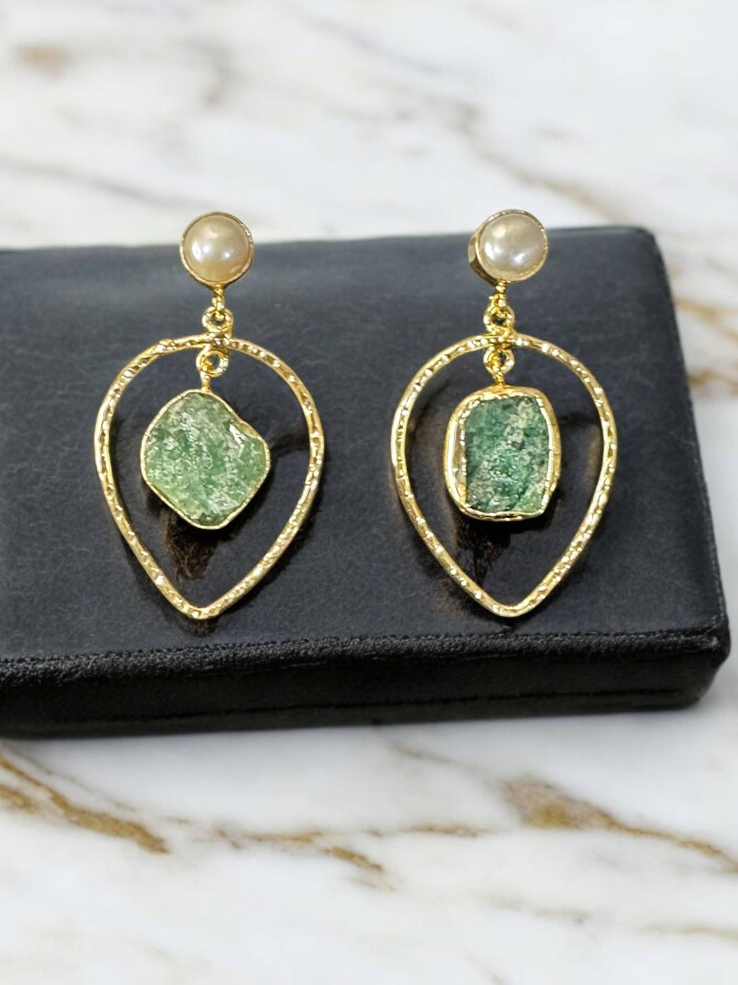 Single Stone Dew Drops Danglers