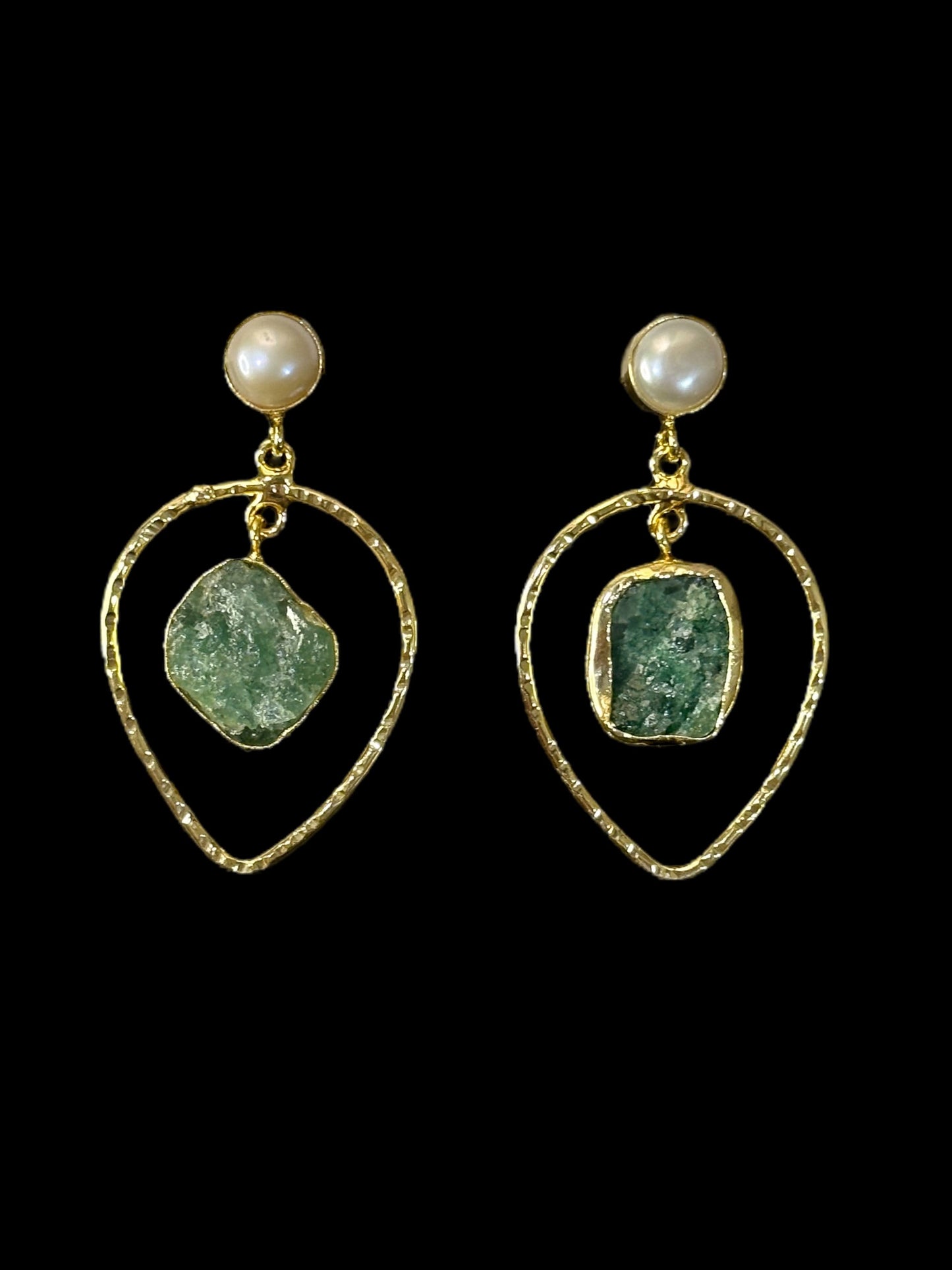 Single Stone Dew Drops Danglers