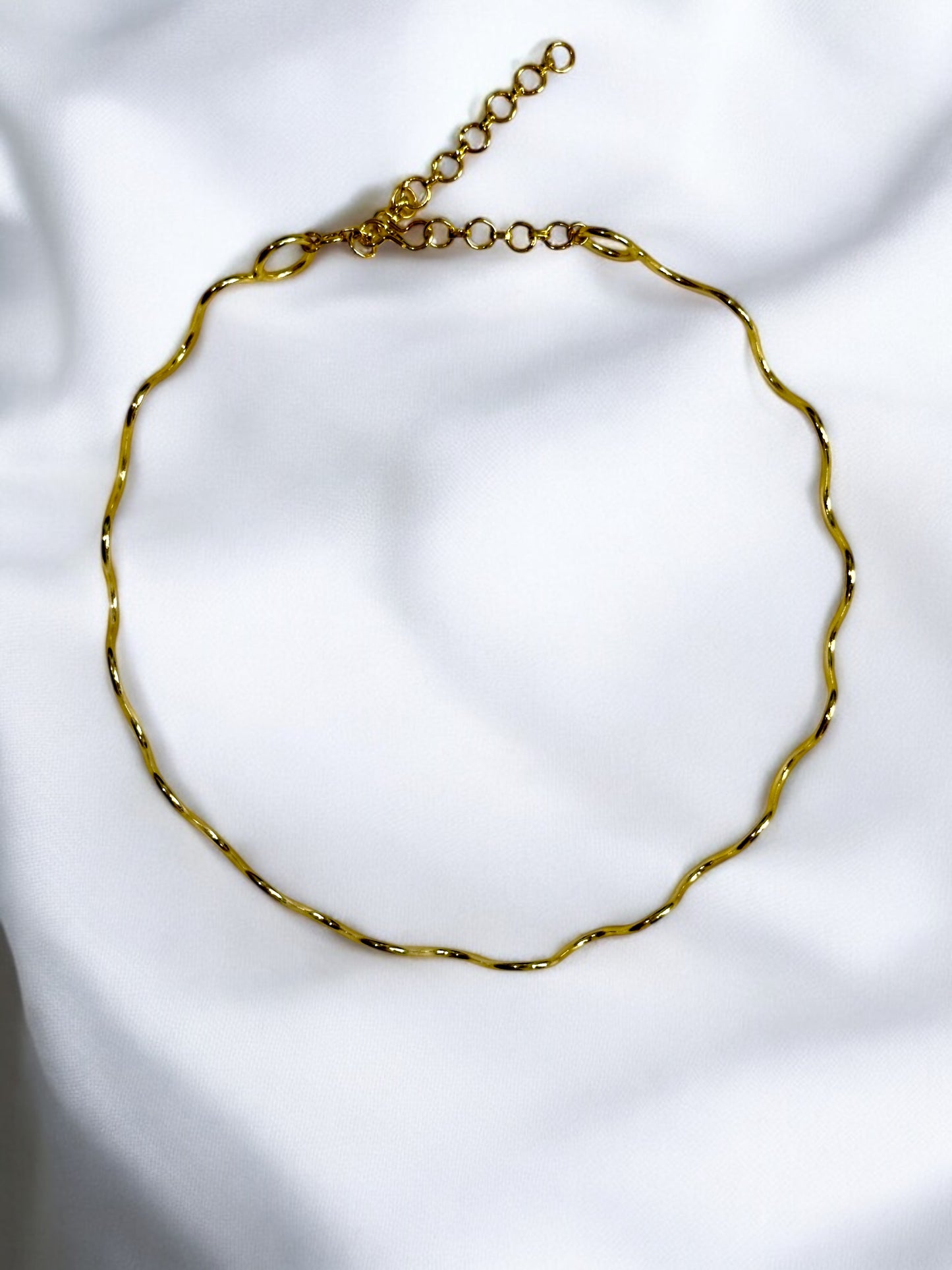 Sea Waves European Hasli Torque Necklace