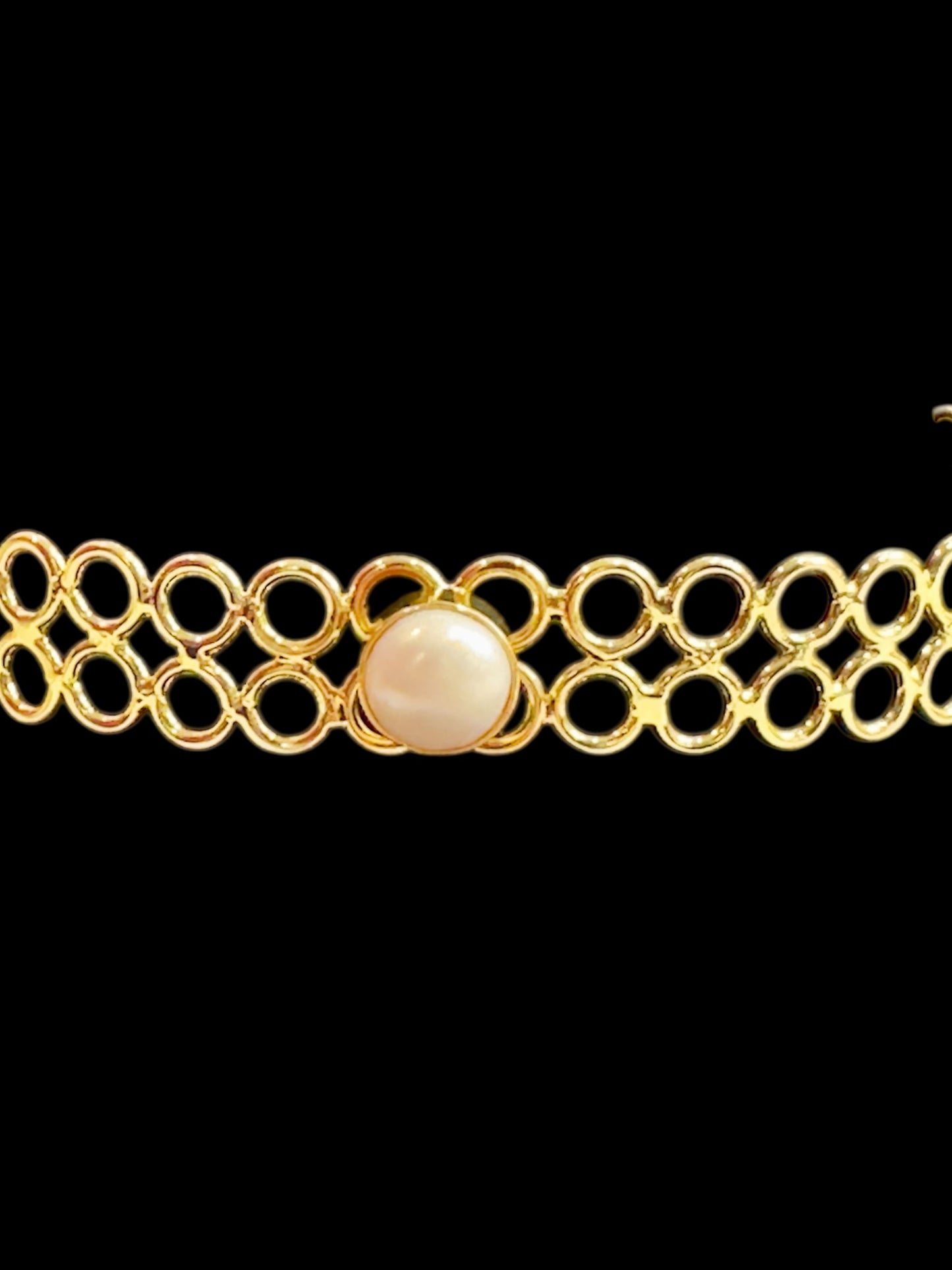 Real Pearl European Torque Necklace Kadi Hasli