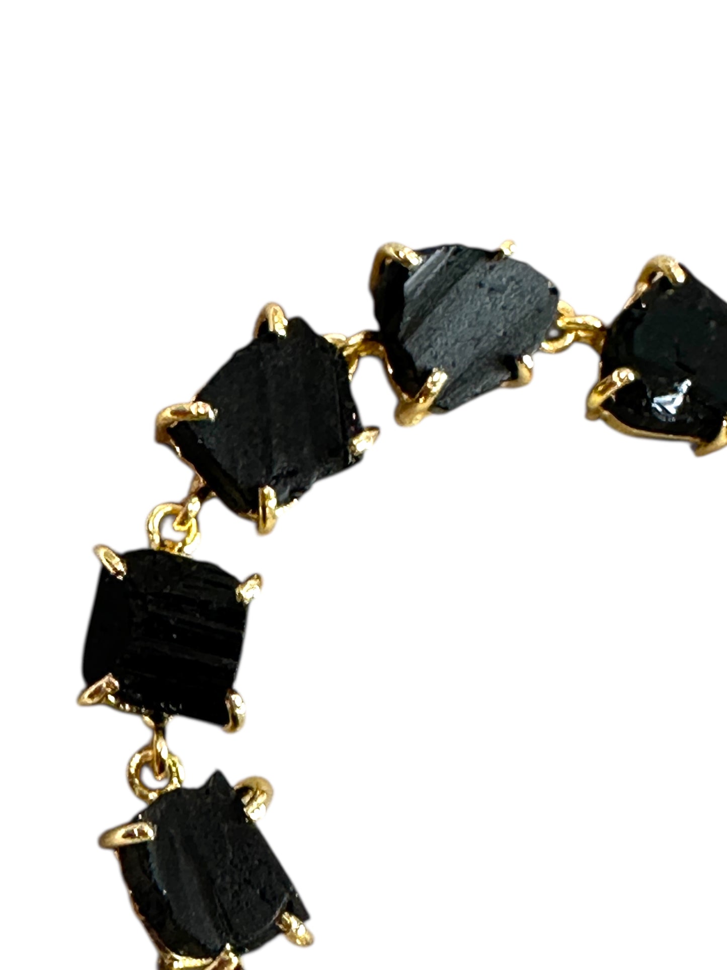Black Tourmaline Stone Saisha Bracelet