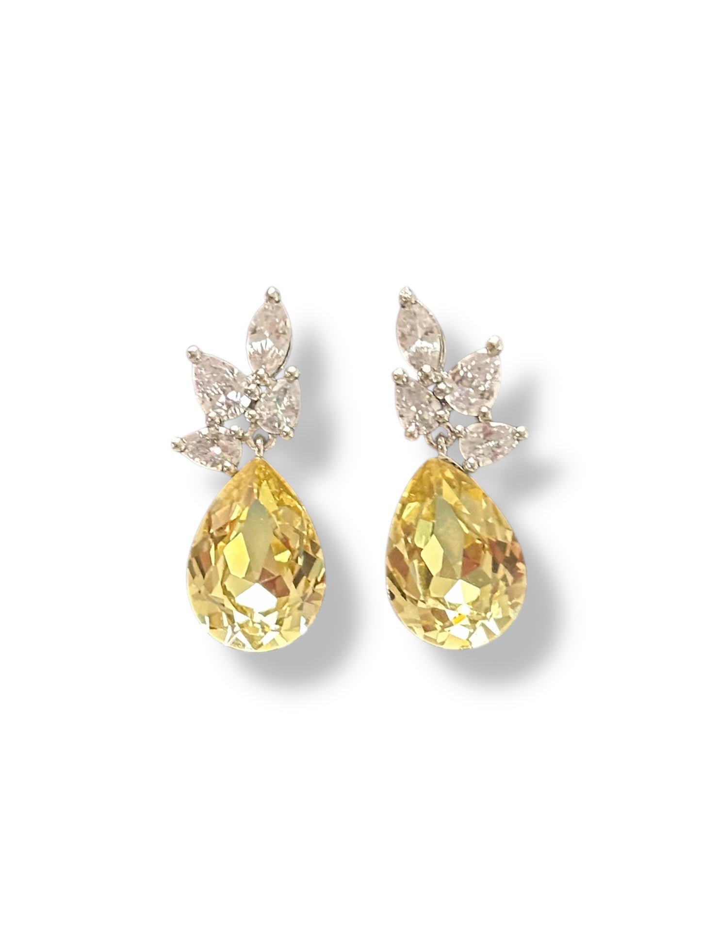 Swarovski Kiara Teardrop Crystal Studs