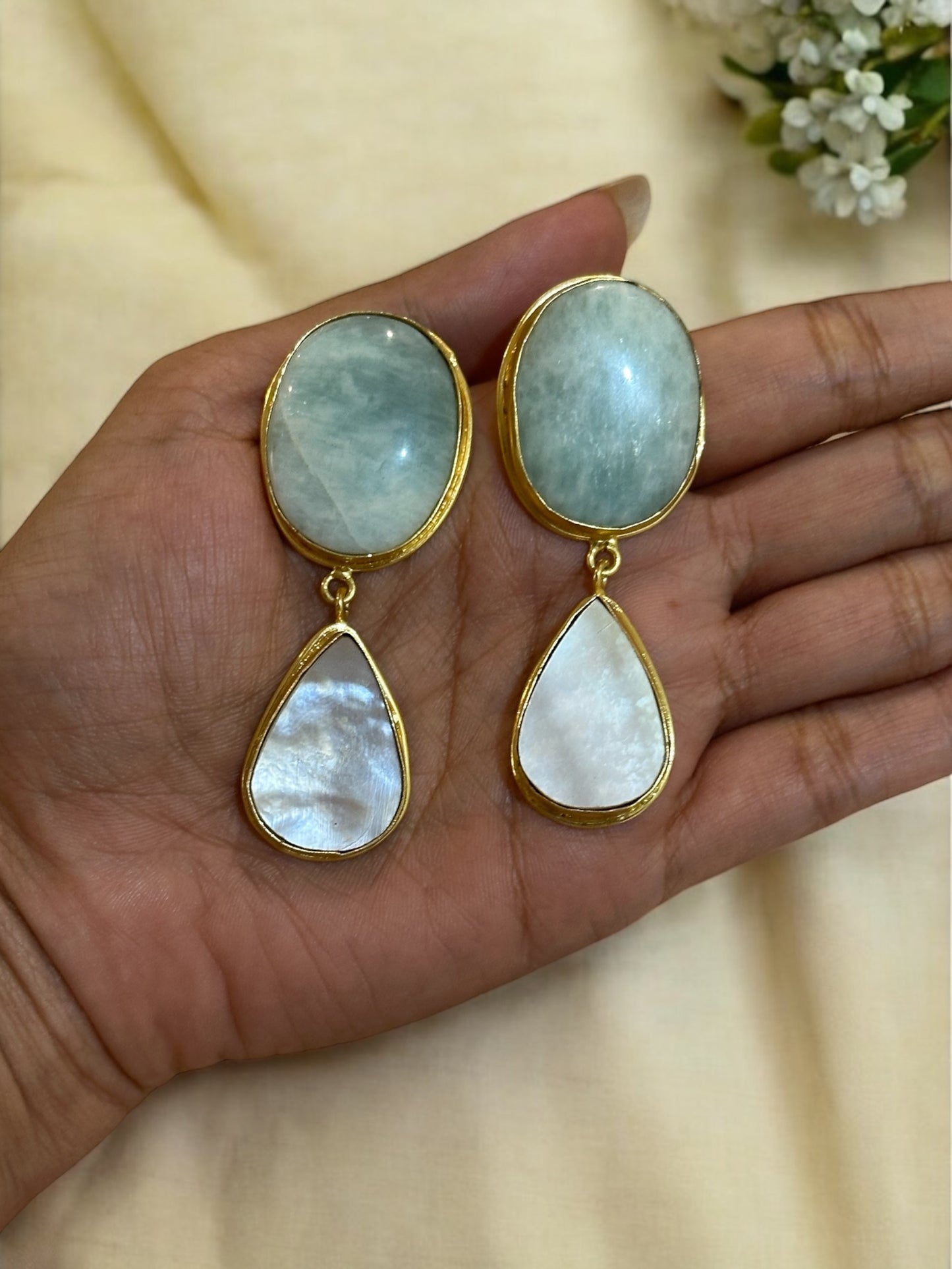 Miraya Stone Earrings