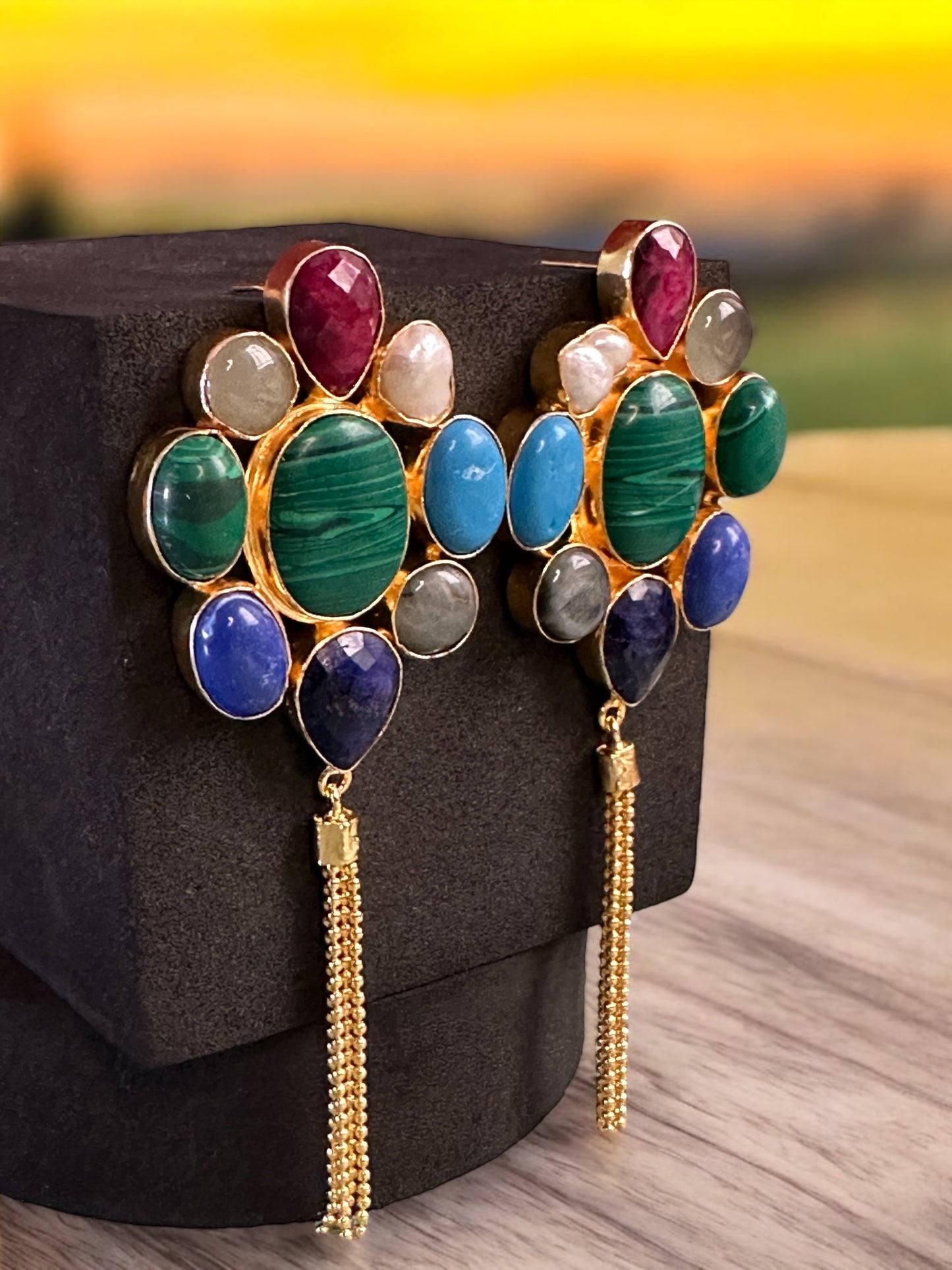 Apsara Stone Earrings