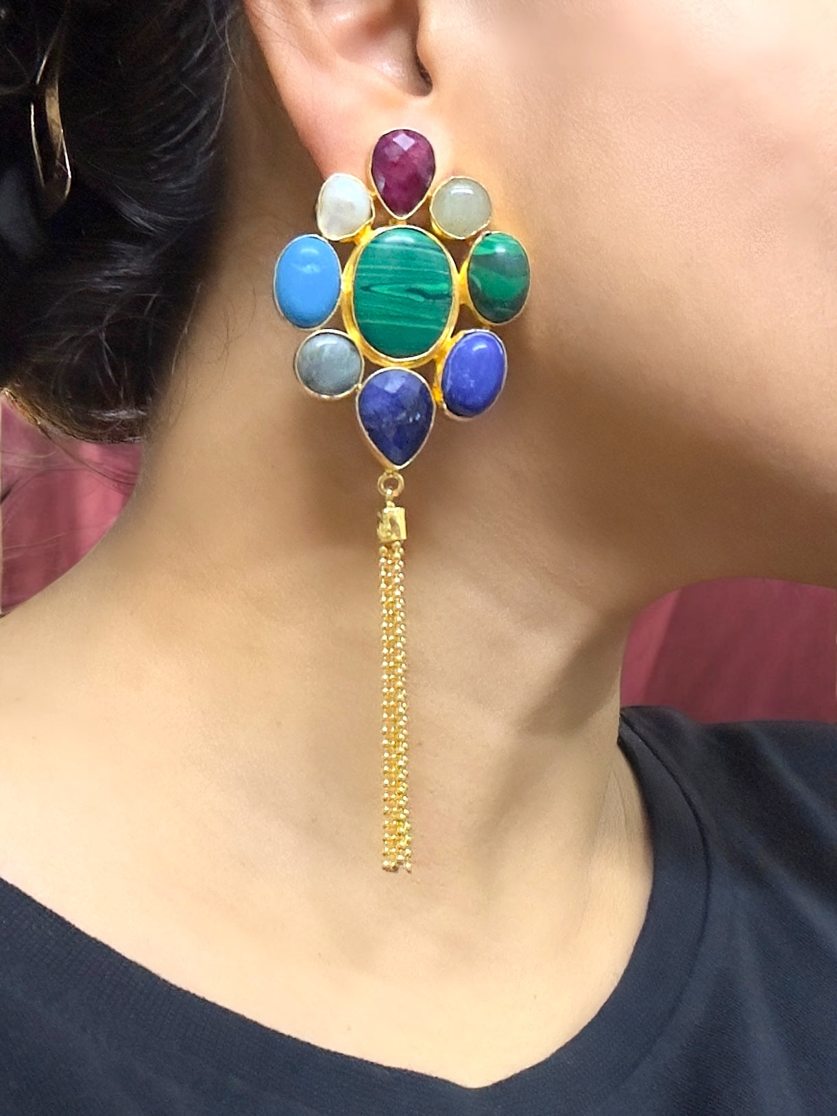 Apsara Stone Earrings