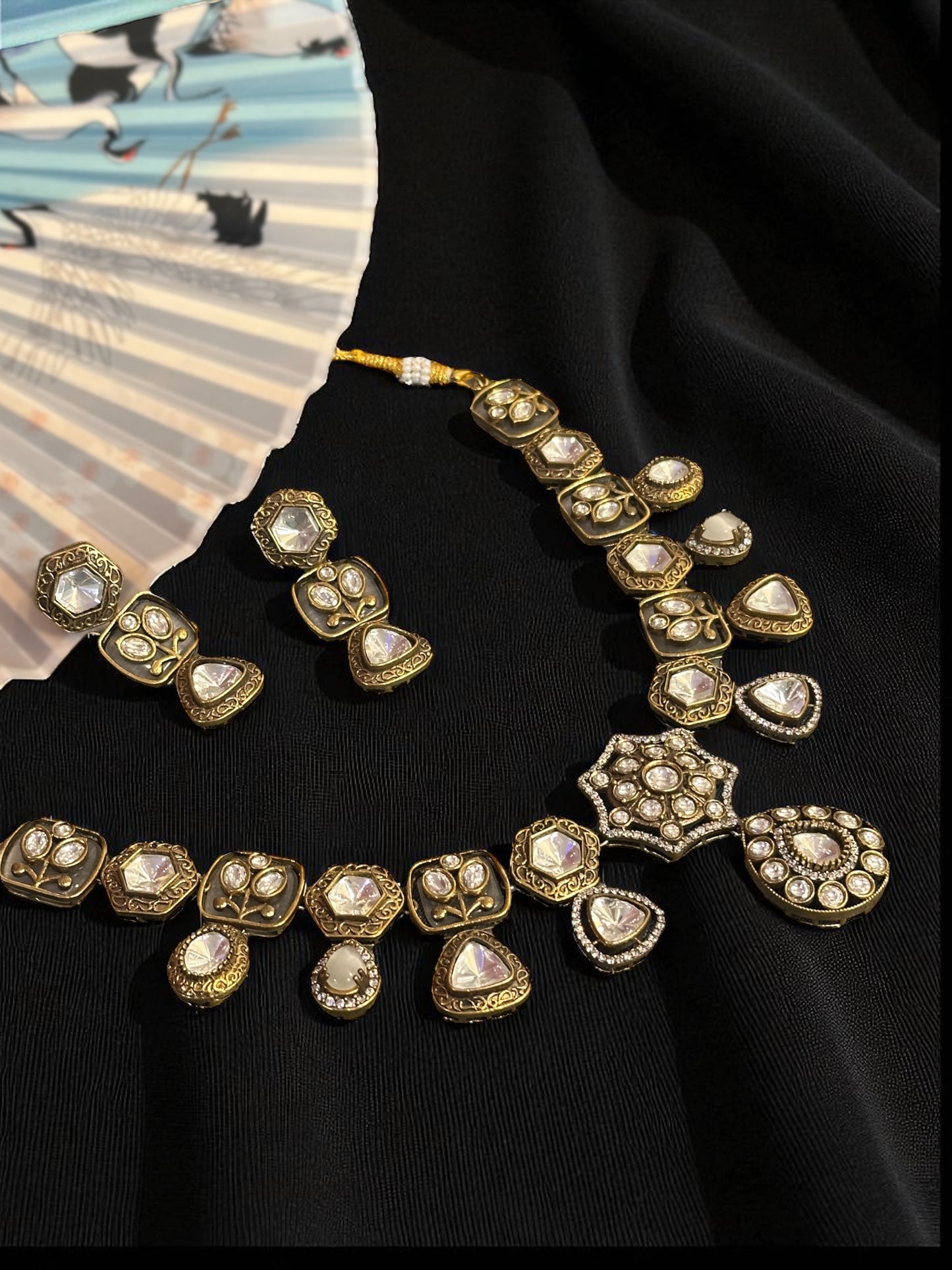 Heritage Polki Necklace Set