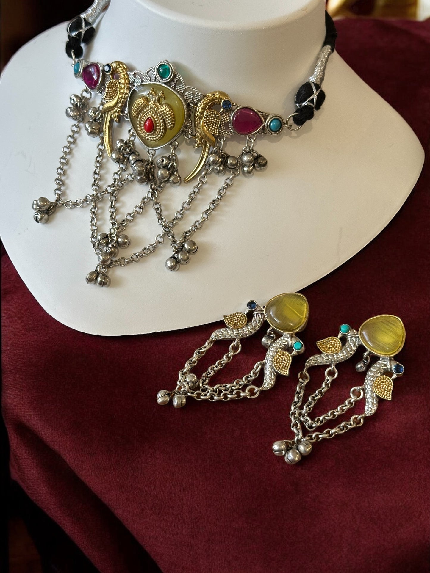 Dual Tone Aishwarya Choker Set