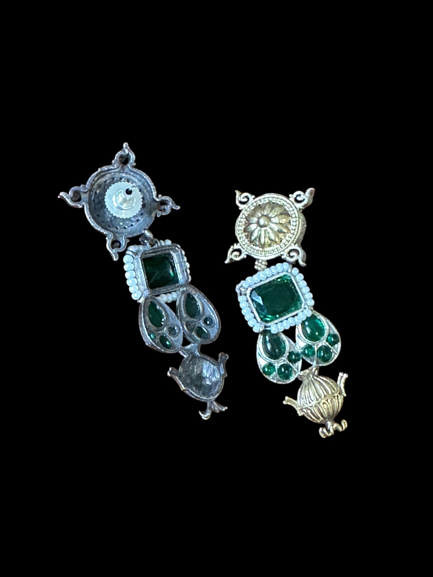 Dual Tone Rohini Long Necklace Set