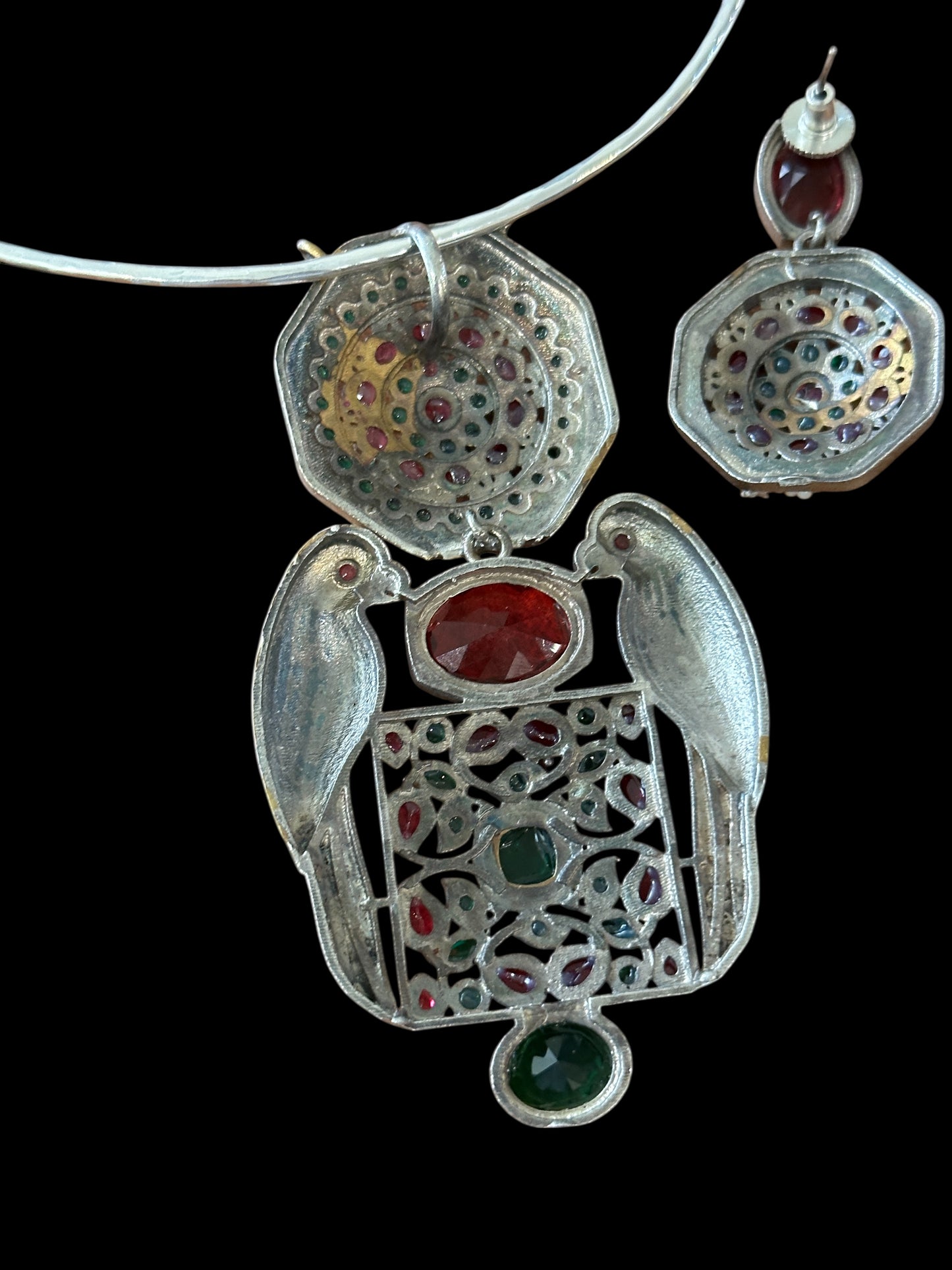 Dual Tone Pakshi Hasli Set