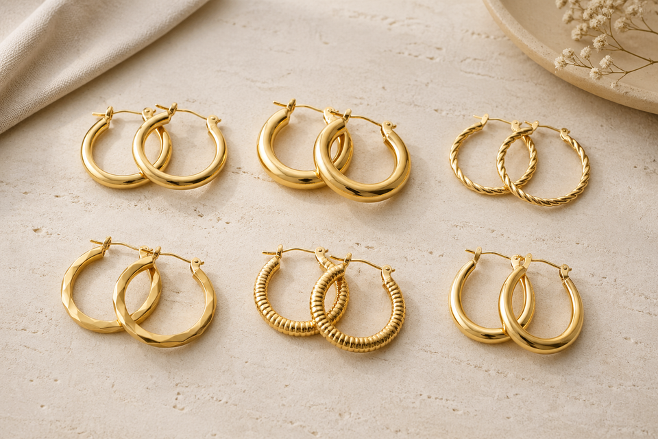 Types of Hoop Earrings: Complete Style Guide – Druzy Dust