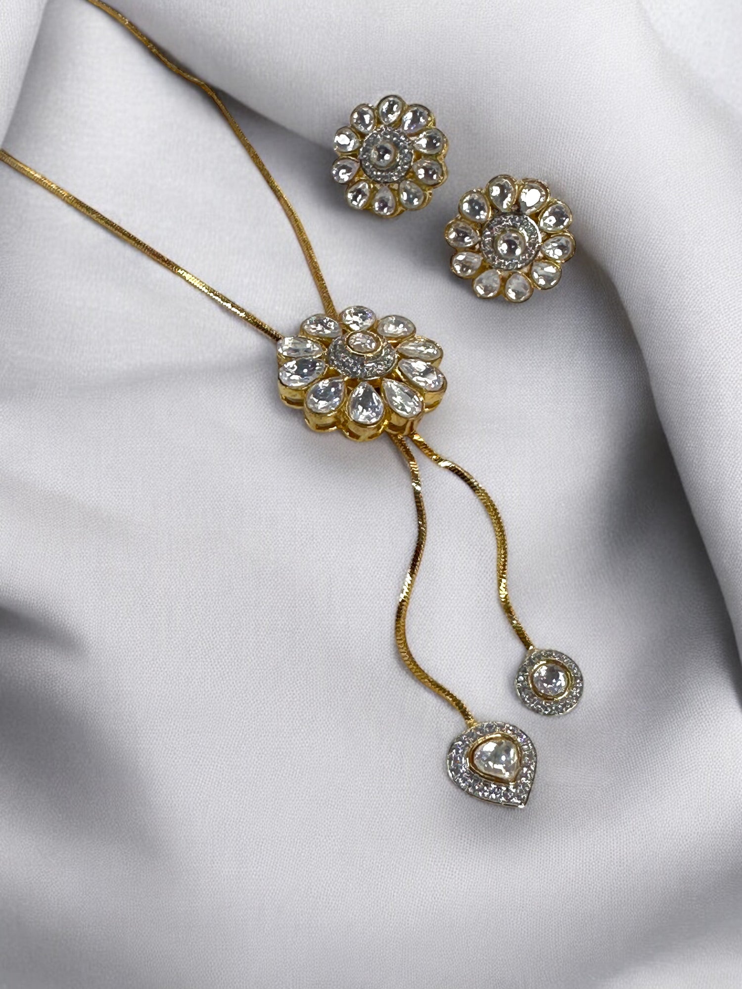 Moissanite Polki