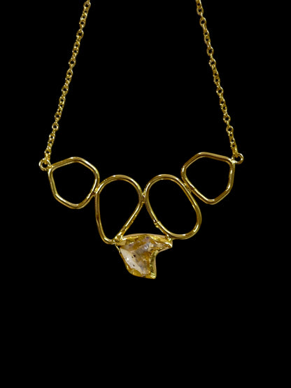 Nira Natural Stone Chain Necklace