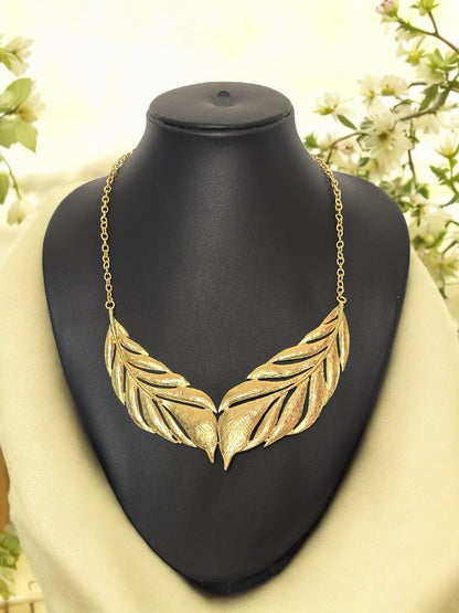 Sonapatra Gold Plated Brass Necklace