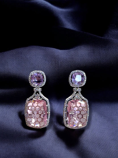 Statement Party Flair Crystal Danglers