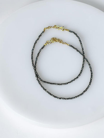 Abundance Pyrite Anklet