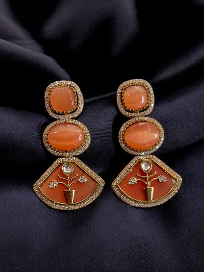 Contemporary Holdali Dangler Earrings