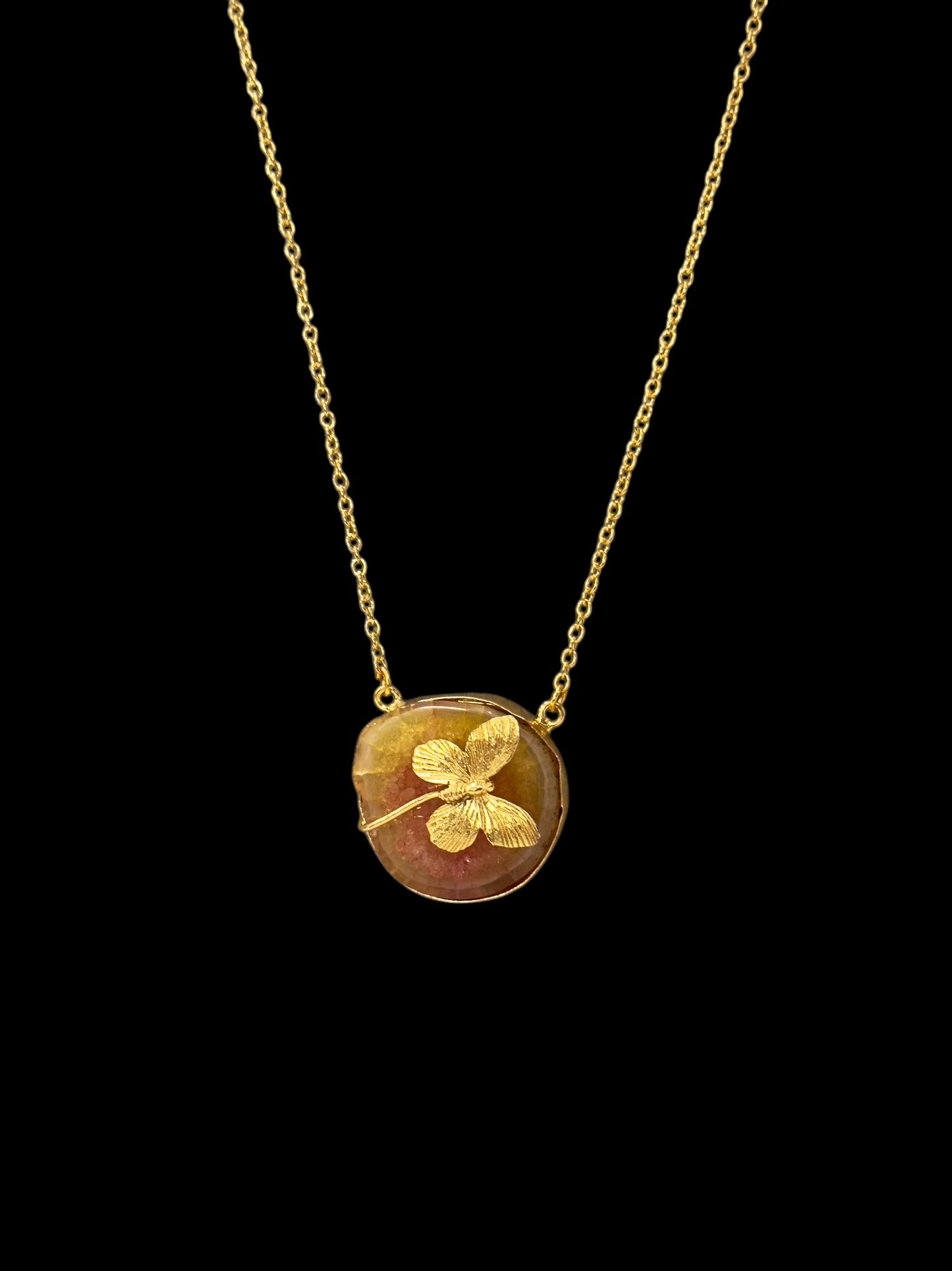 Onyx Muse Chain Necklace