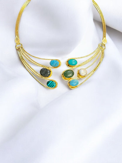 Blue Gem Candy Statement Foldable Hasli
