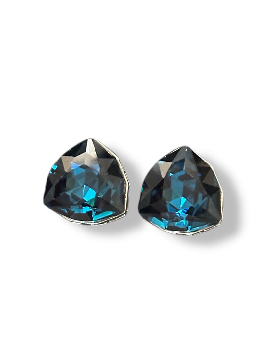 Swarovski Pamela Triangle Crystal Studs