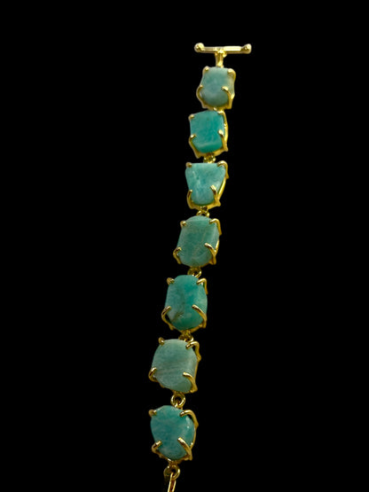 Blue Amazonite Stone Saisha Bracelet