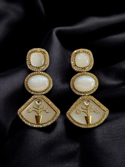 Contemporary Holdali Dangler Earrings
