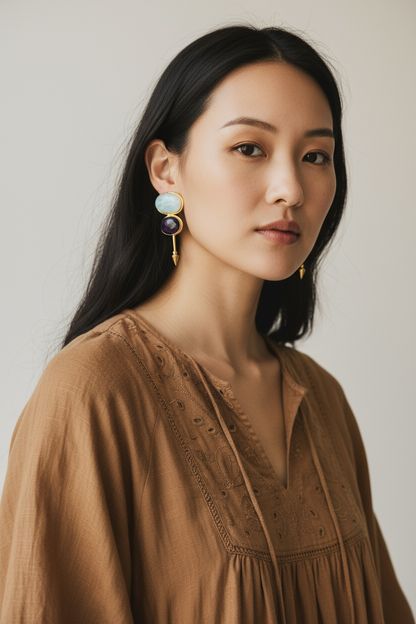 Amrapali Stone Earrings