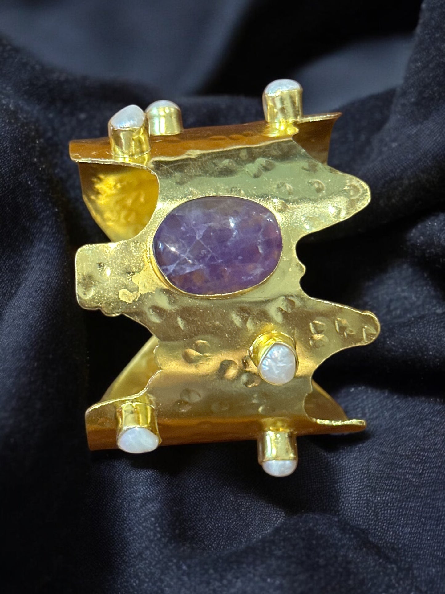 Ocean Raga Brass Cuff