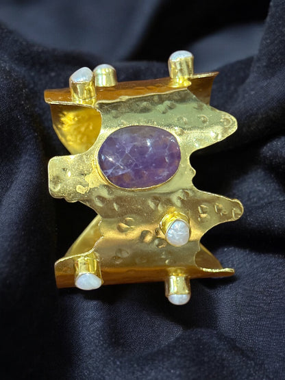 Ocean Raga Brass Cuff