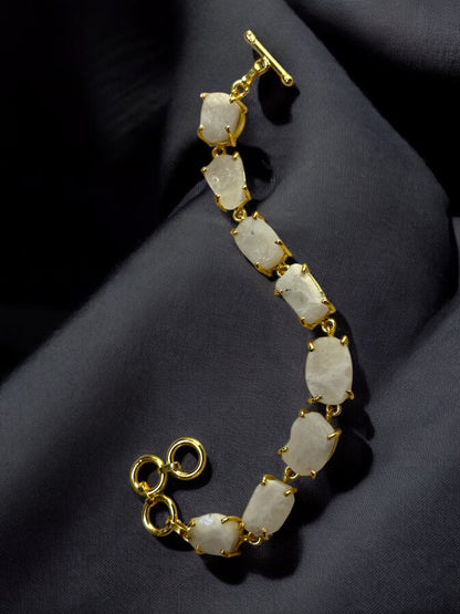 White Moonstone Saisha Bracelet