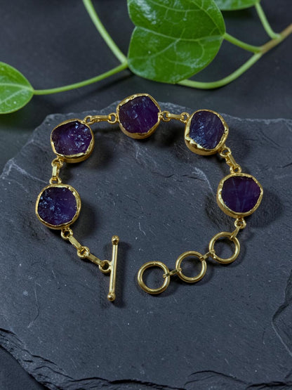 Purple Amethyst Muse Bracelet