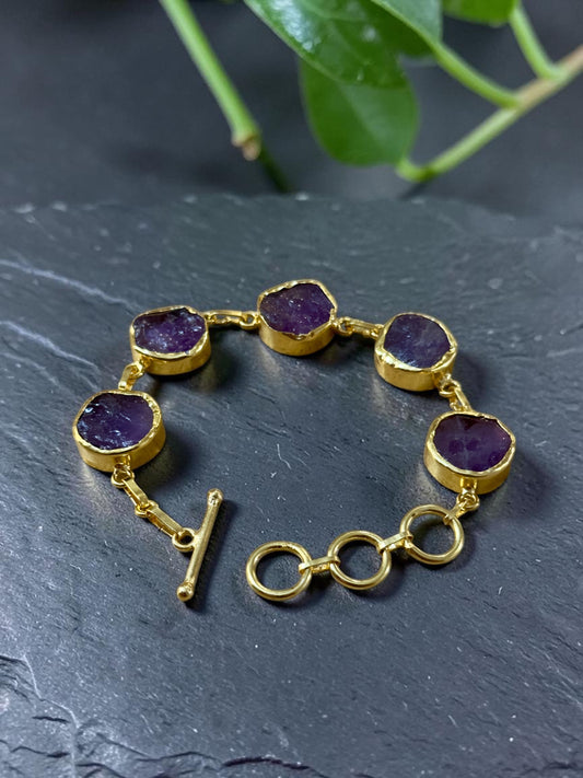 Purple Amethyst Muse Bracelet
