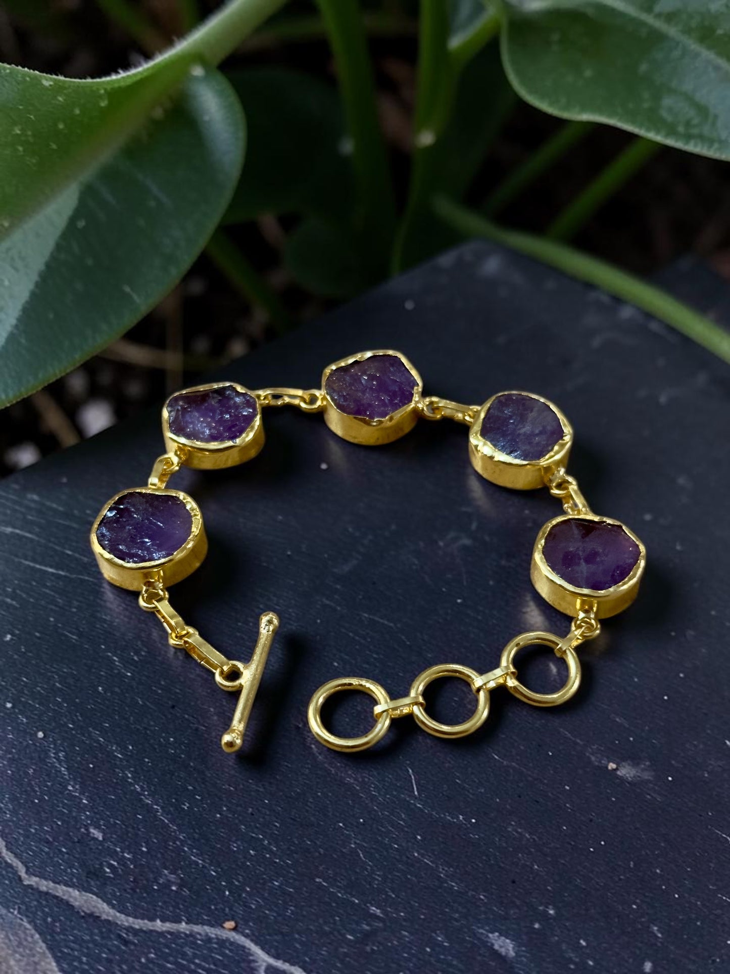 Purple Amethyst Muse Bracelet