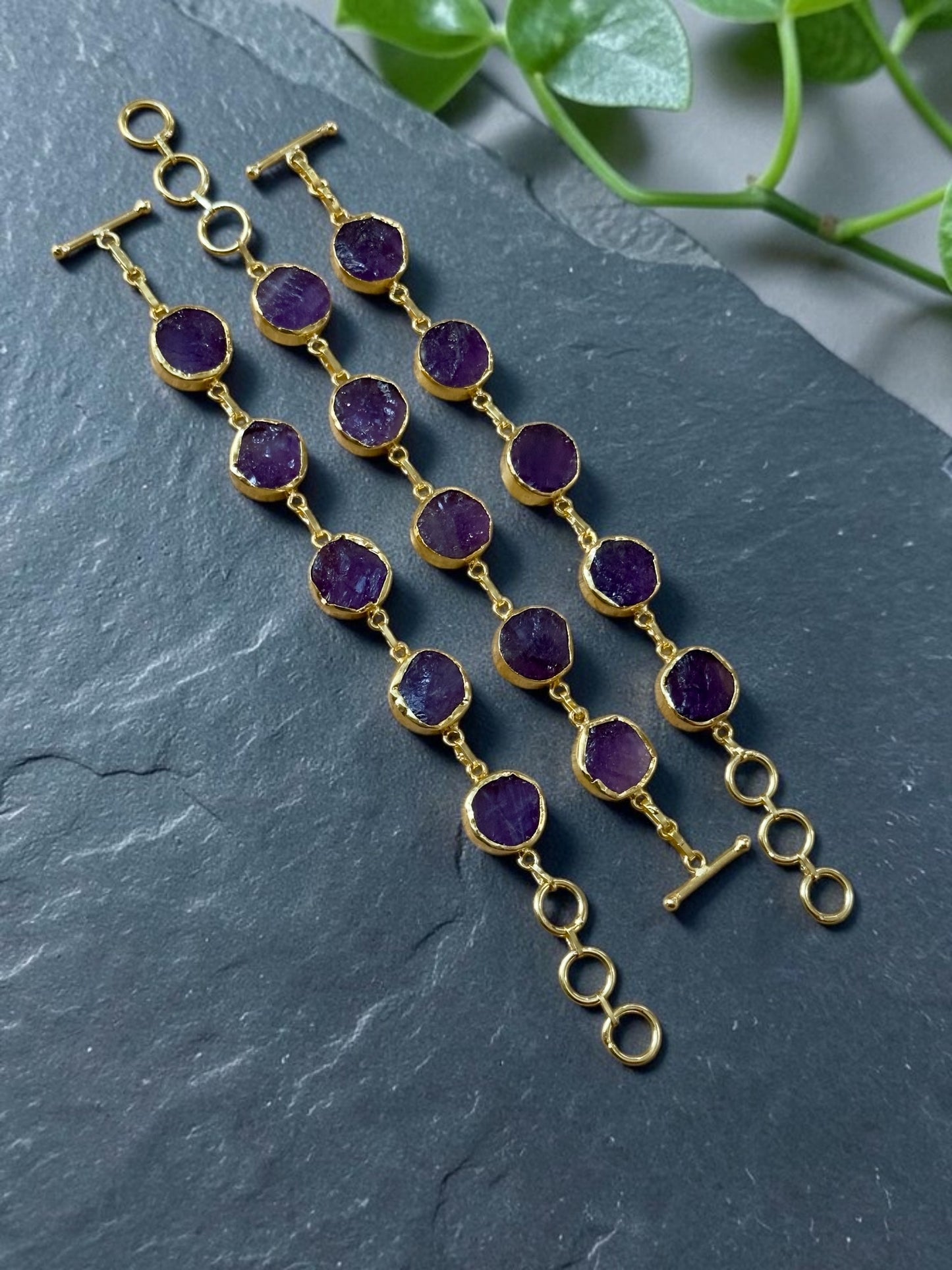 Purple Amethyst Muse Bracelet
