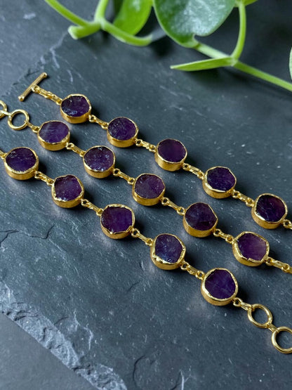 Purple Amethyst Muse Bracelet