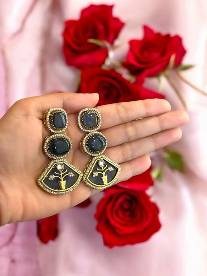 Contemporary Holdali Dangler Earrings