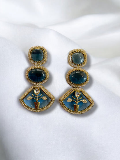 Contemporary Holdali Dangler Earrings